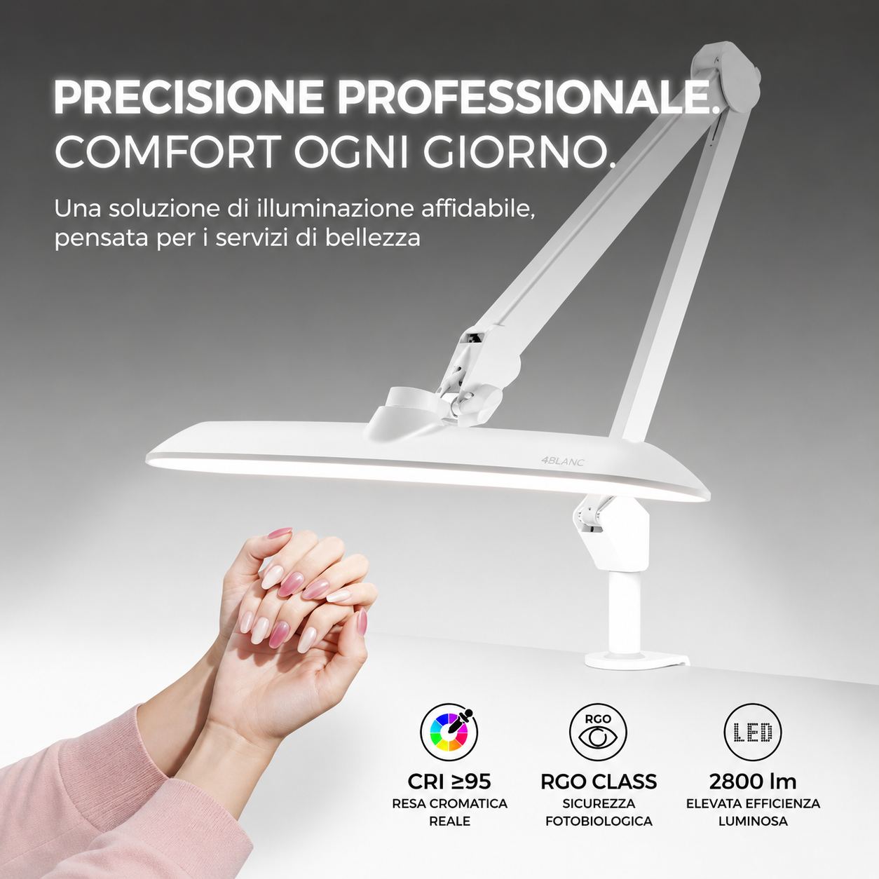 Penn™ Lampada LED Professionale Versatile con Protezione Visiva