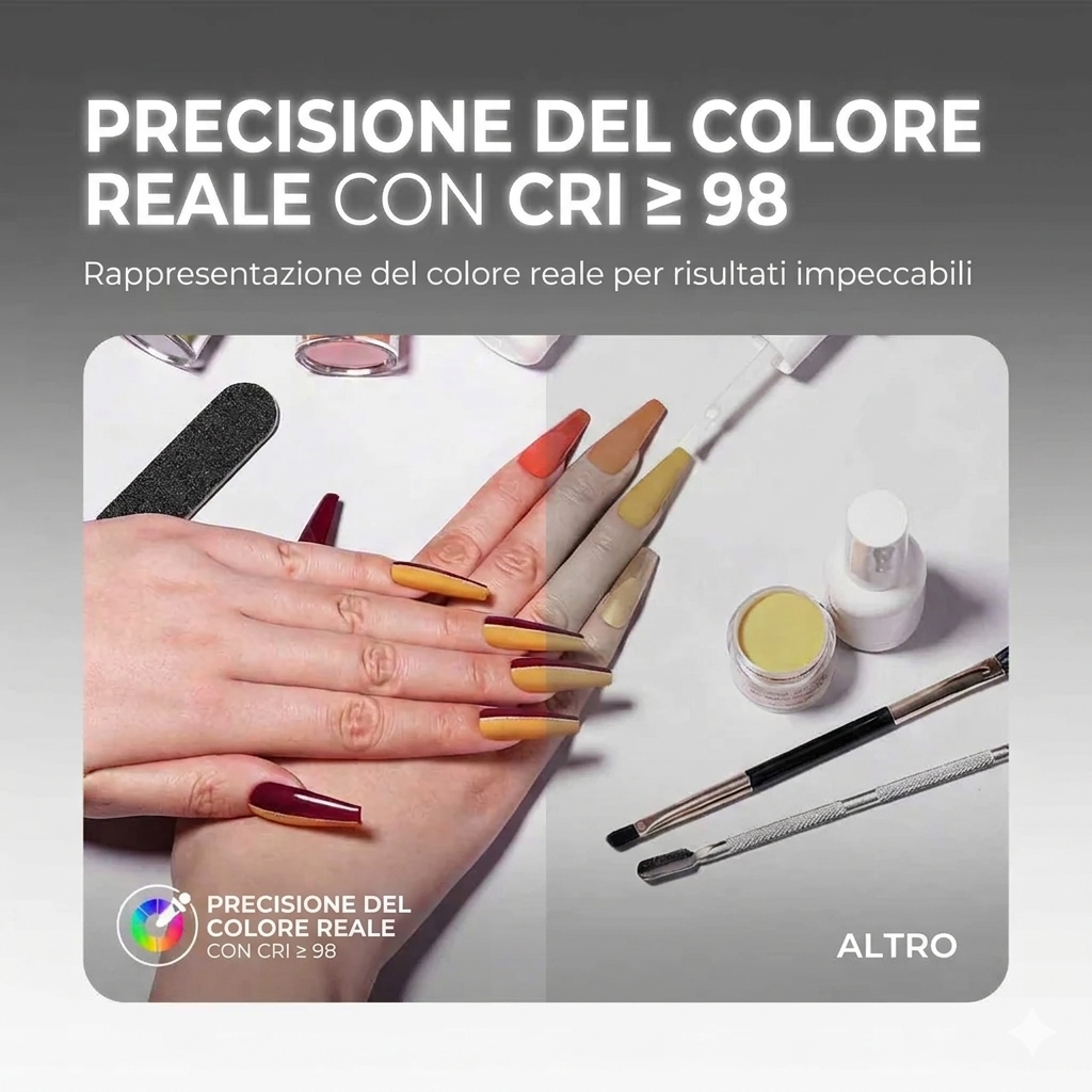 Relo™ Ultimate: Lampada LED Professionale con tecnologia Eye-Caring
