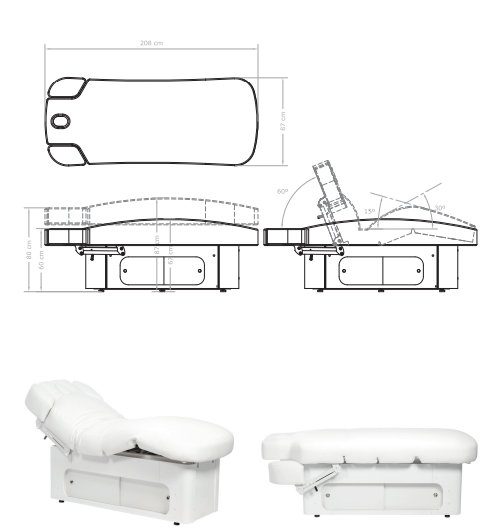 Keid Warm - Lettino Spa