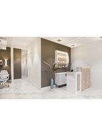 Banco Opera Marmo Bianco - Modulabile.