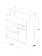 Banco Opera Marmo Bianco - Modulabile.