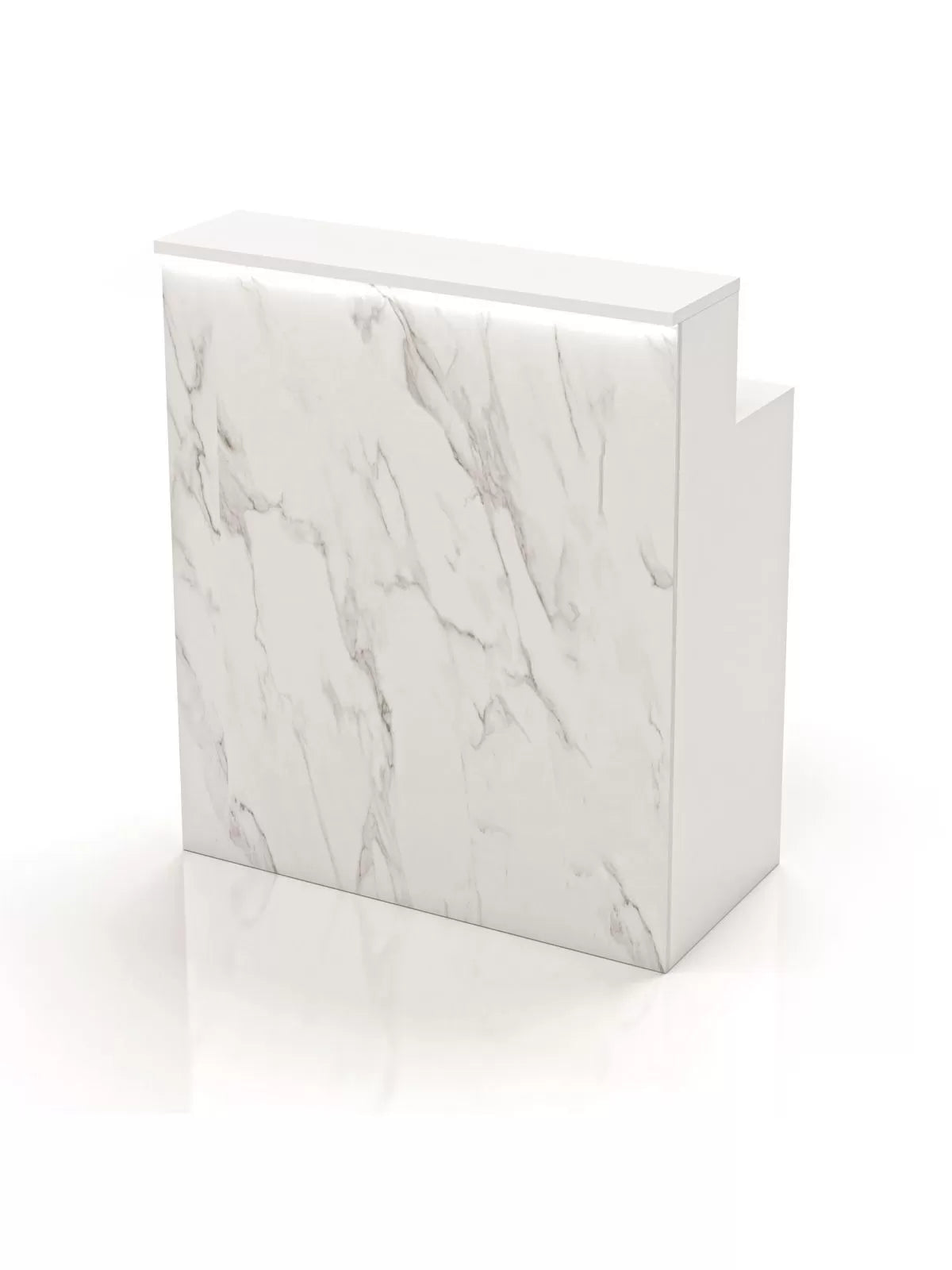 Banco Opera Marmo Bianco - Modulabile.